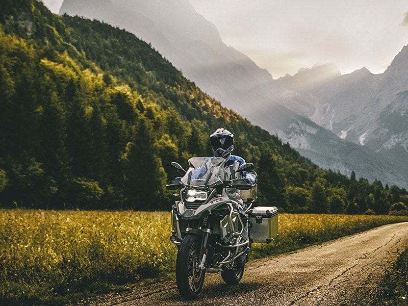 Motorcycle route in the Pyrenees