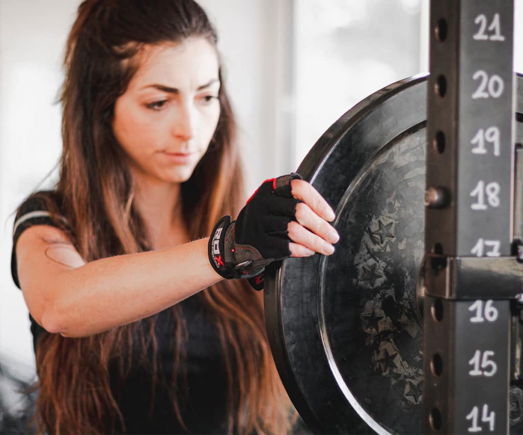 Discos pesas para gimnasio