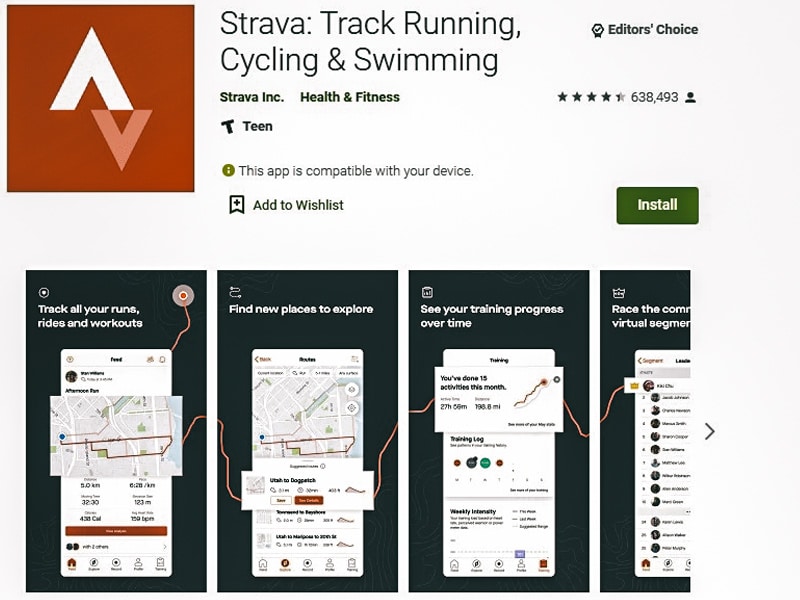 Strava GPS APP for Dirt Bike