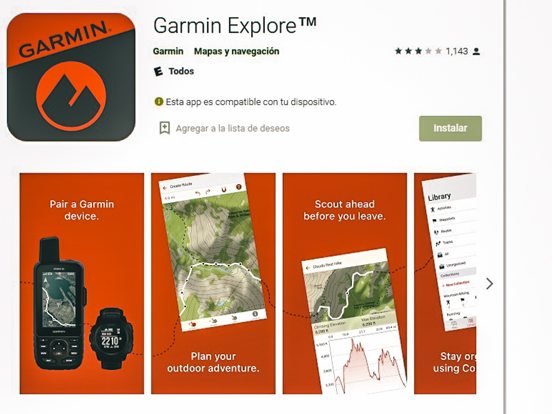Garmin, mapas para moto off-road