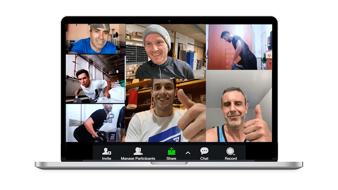 mockup webinar entrenamiento powering offroad