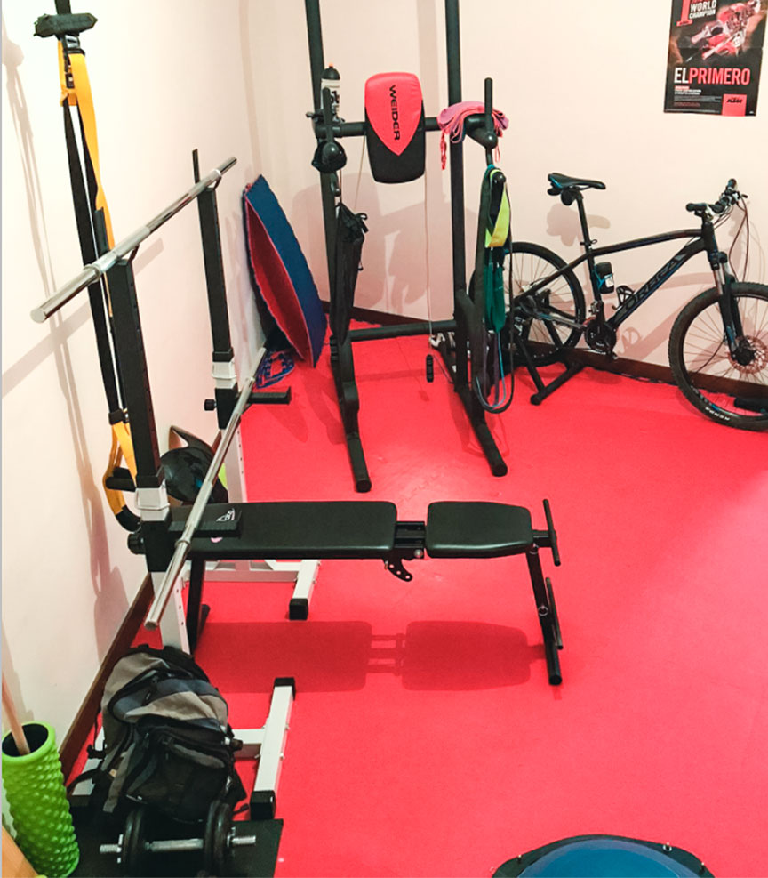 ana palomar rider gimnasio en casa powering offroad 2